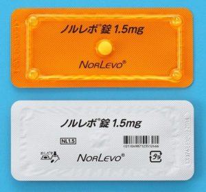 ノルレボ錠のシート（表裏）