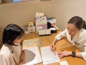  橋爪さんの診察の様子
