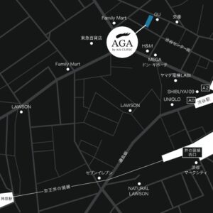 アーククリニックの立地