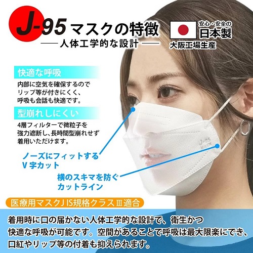J95マスクの特徴