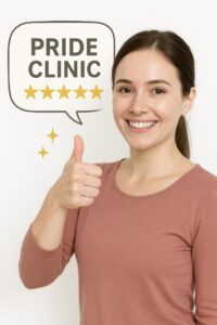 PRIDE CLINICを口コミでおすすめする女性