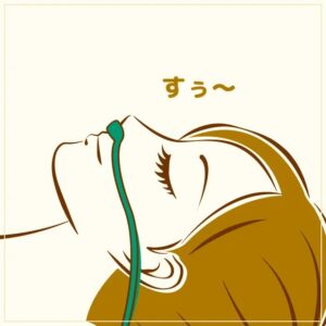 施術中の睡眠イメージ