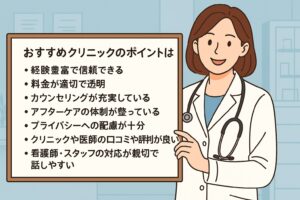 小陰唇縮小術を受けるクリニックの選び方