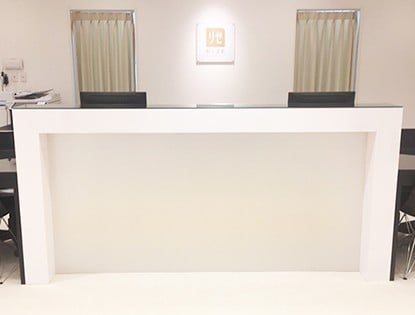 リゼクリニック名古屋駅前院の受付