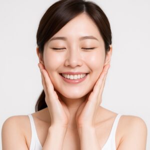 オンダリフトでリフトアップした女性