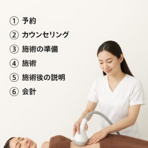 オンダリフトの施術中のイメージ