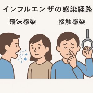 インフルエンザの感染経路