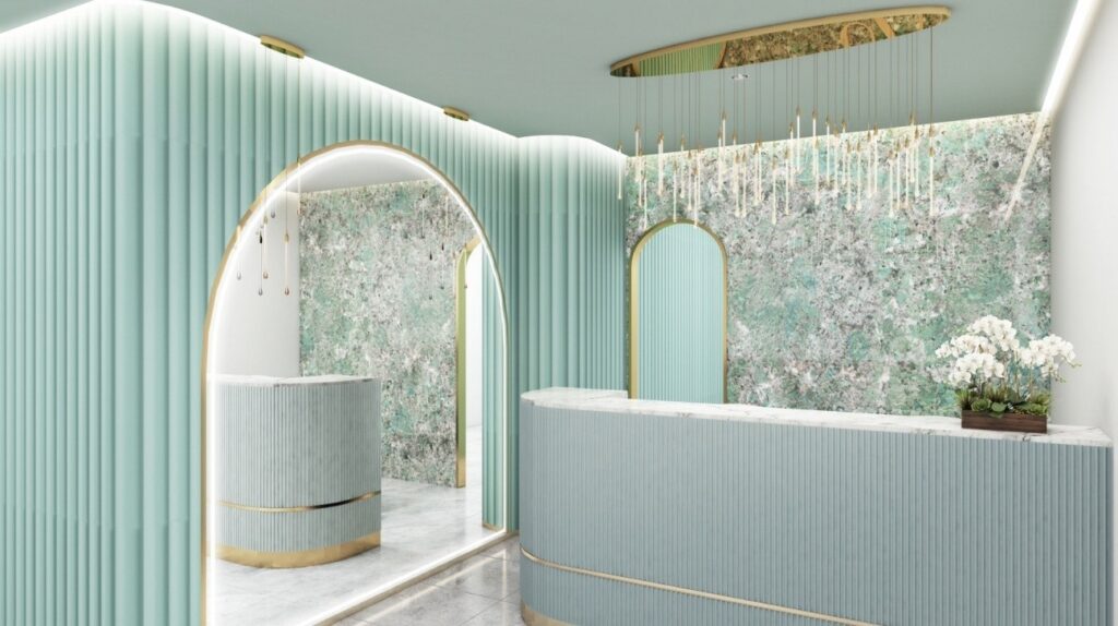 Leap beauty clinicクリニックの内観