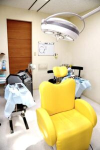 アスク井上クリニックの施術室