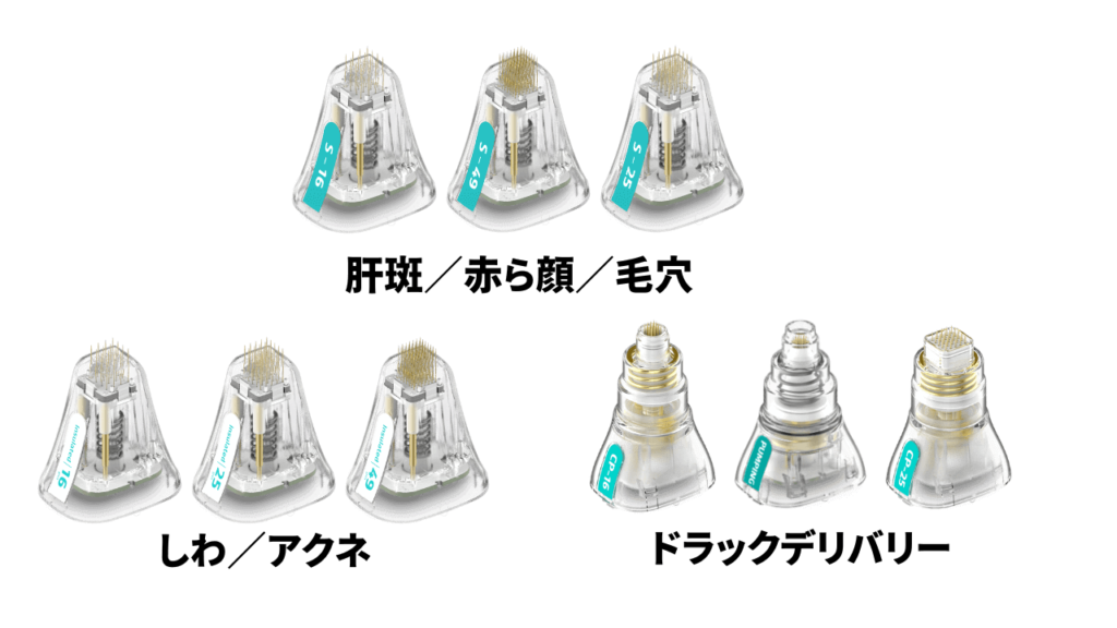 ポテンツァのチップの種類