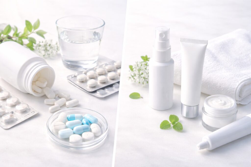 内服薬と外用薬