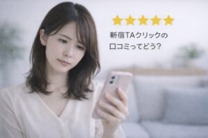 新宿TAクリニックの口コミを気にする女性