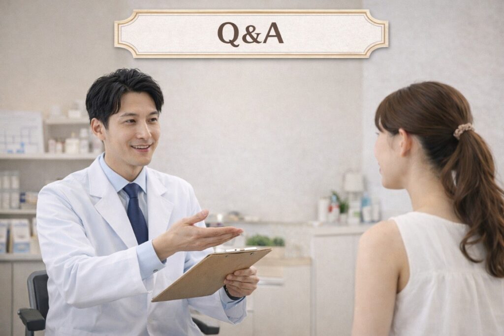 ブレッシングのQ&Aのイメージ