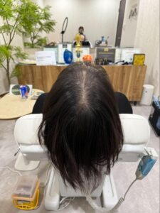 One Hair Artmakeの施術前