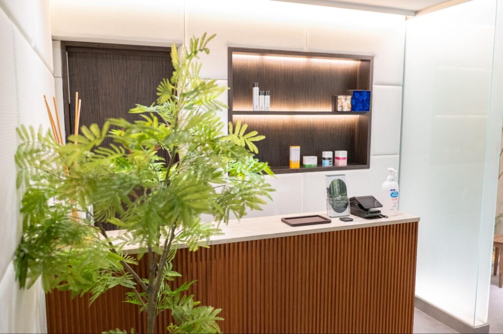 One Hair Artmakeの受付