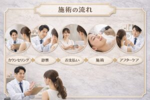 ルラ美容クリニックのポテンツァの施術の流れ