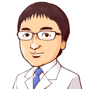 簗由一郎先生の似顔絵