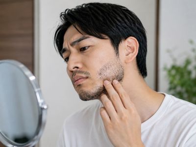 ヒゲ脱毛後に髭が濃くなったと気にする男性