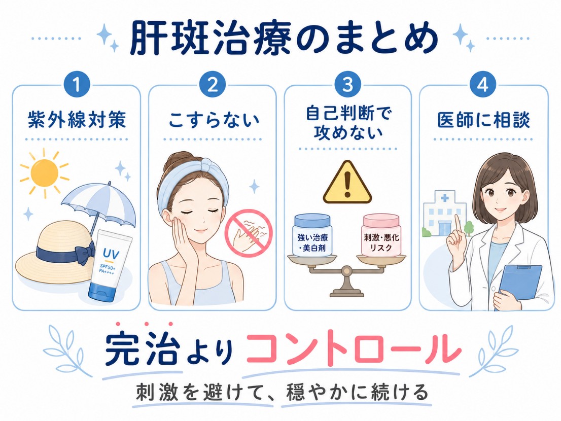 肝斑のFAQのまとめ