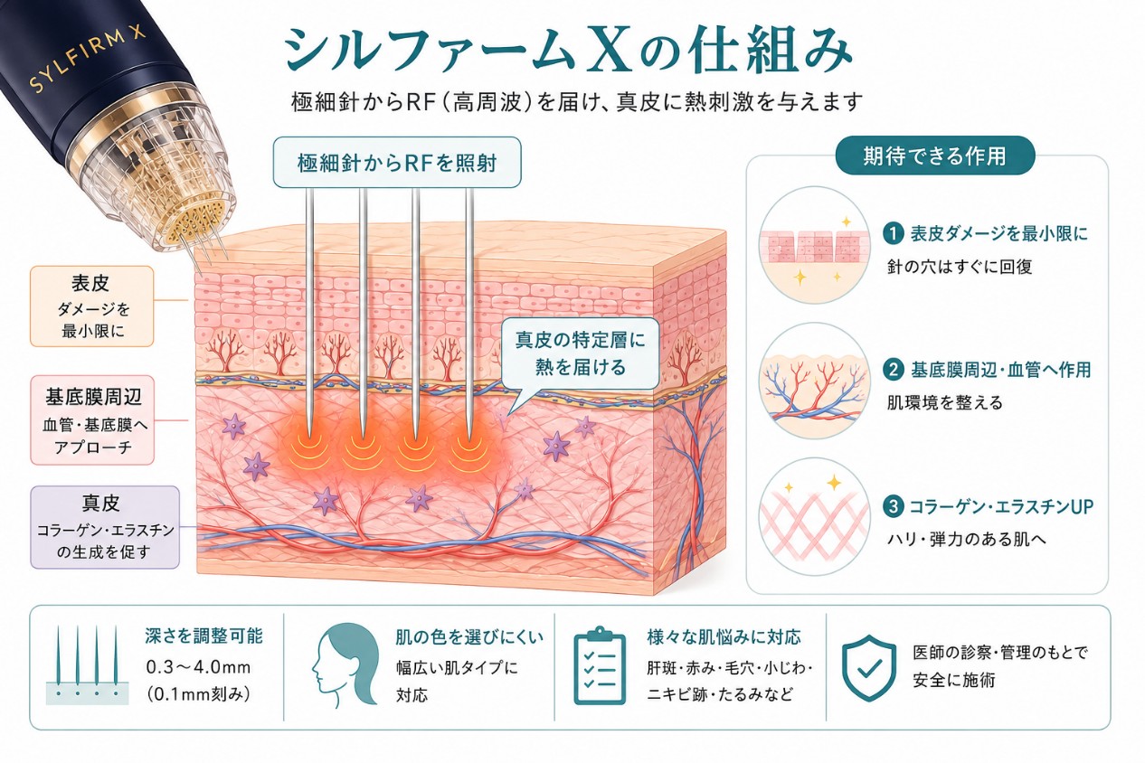 シルファームXの仕組み