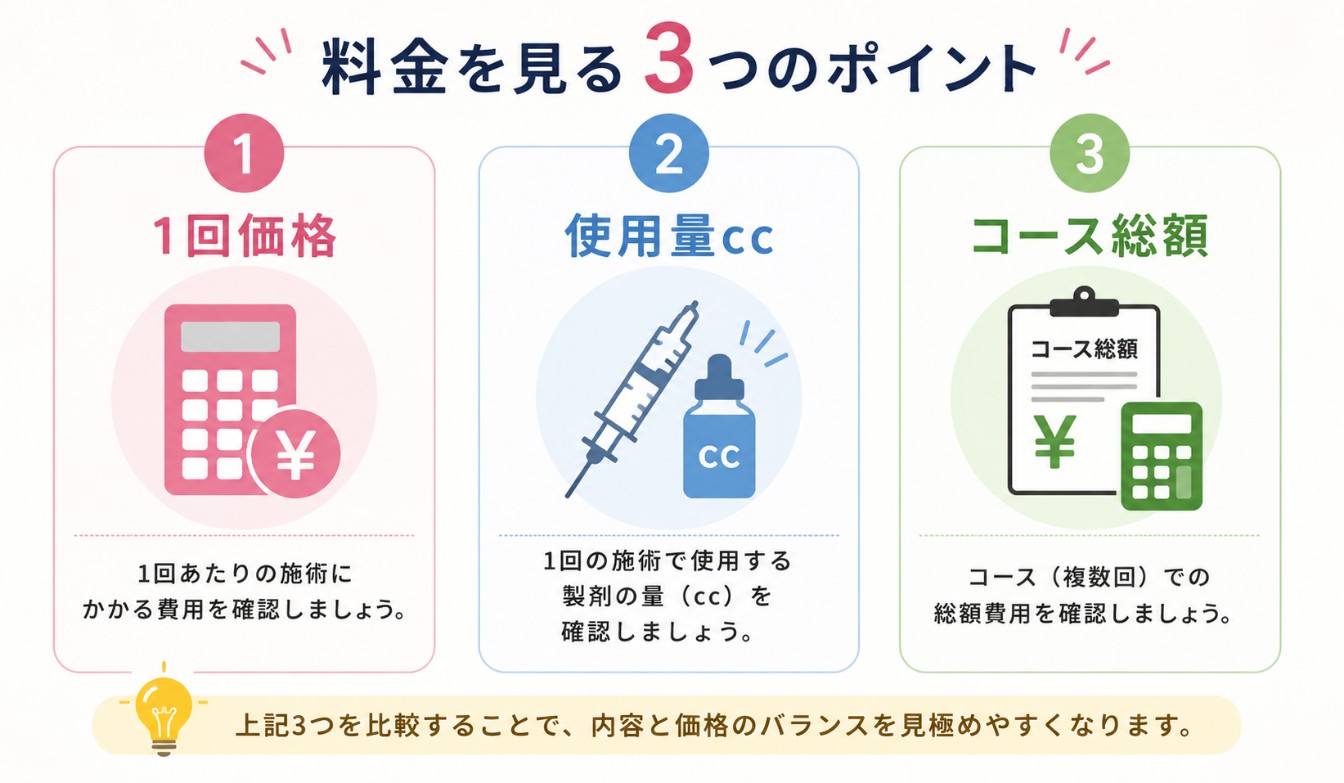 ジャルプロの料金を比較するときの3つのポイント