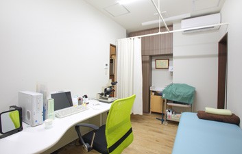 広尾皮フ科クリニックの診察室